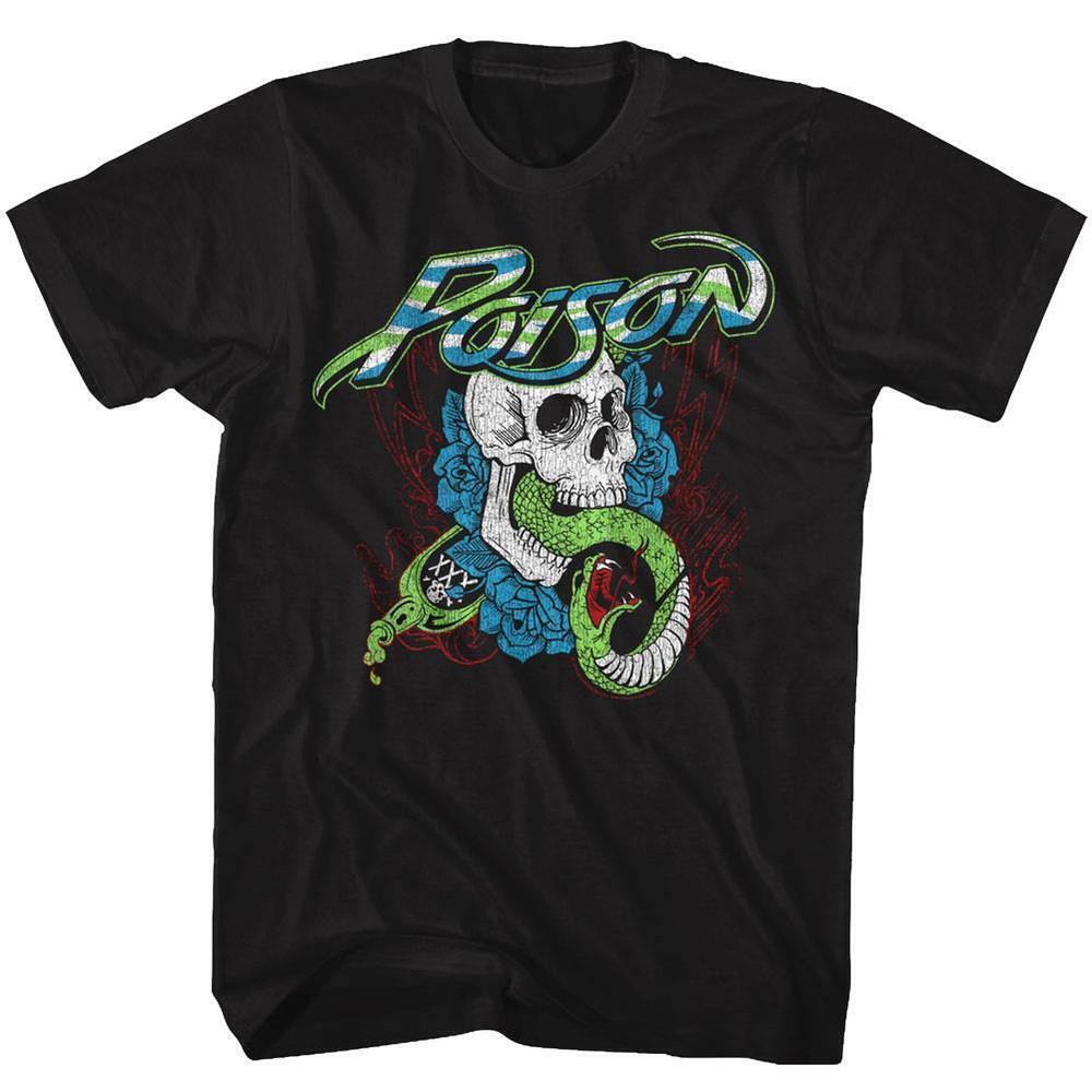 Poison Black Adult T Shirt